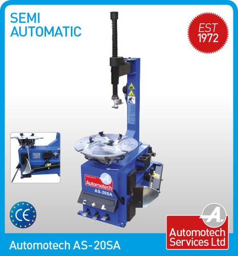 Semi automatic tyre changer - tyre,