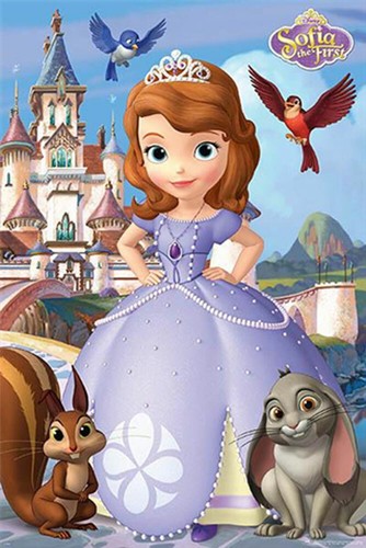 Sofia the first poster - the,