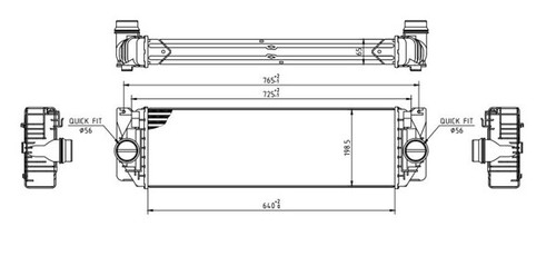 Hart 613 790 - hart, intercooler