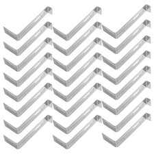  50 Pcs Glazed Tile Fixing Hook Stainless Steel Clips Roof Anchor