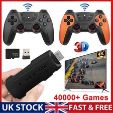 X2 PRO 128G 40000 Games 4K Game Stick 3D HD Retro Video Game Console Wireless UK
