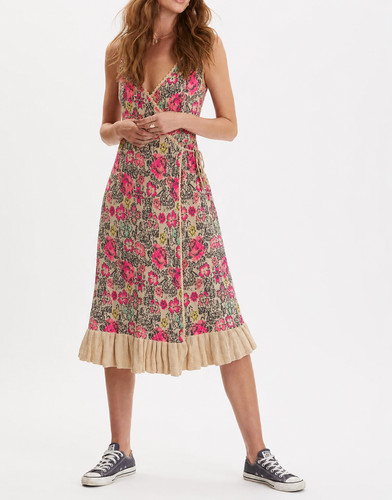 Odd molly wrap dress - wrap, floral