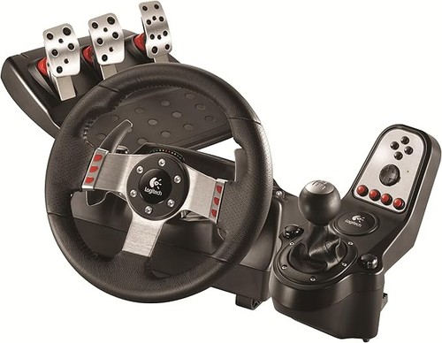 Logitech g27 steering wheel - logitech,