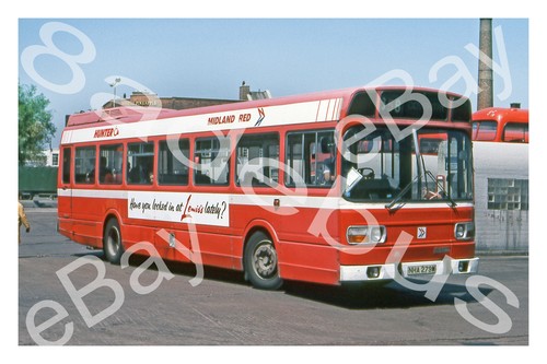 Bus photograph midland red nbc - midland,