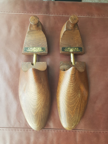Church vintage wooden shoe - ,