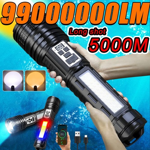High power flashlight - high,