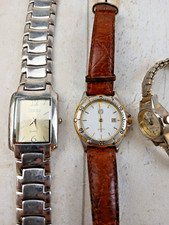 Collection of Women wrist watches x 3 Giroxa Terner St Michaels *PROJECT REPAIR*