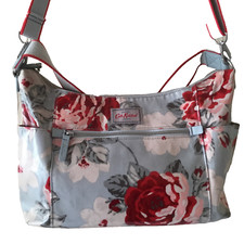 Cath Kitson Light Grey+Red
