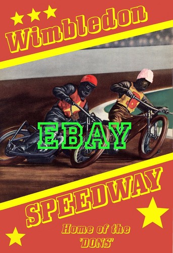 Wimbledon speedway photo - speedway,