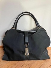 AUTH GUCCI JACKIE O LARGE TRAVEL BAG PURSE  (p300)