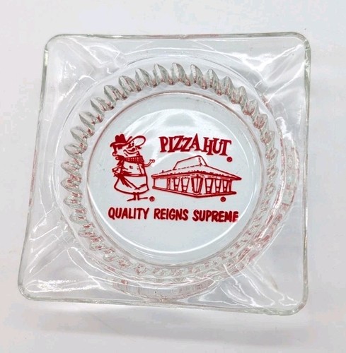 Vintage pizza hut ashtray - pizza,