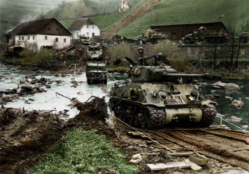 Sherman tank 11th - us,