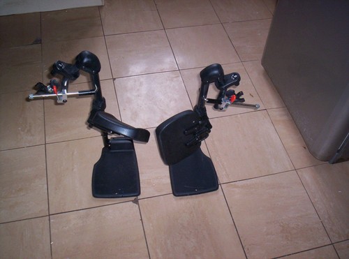 Wheelchair leg rest support - wheelchair,