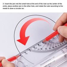Rolling ruler parallel line - parallel,