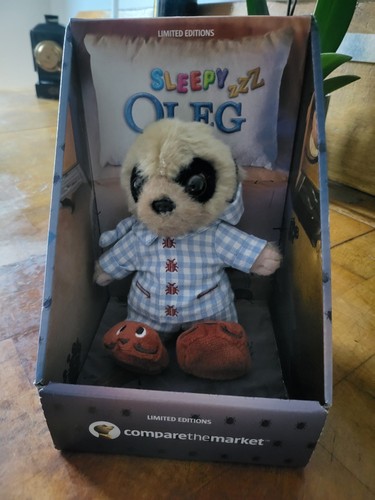 Oleg meerkat baby plush toy - meerkat,