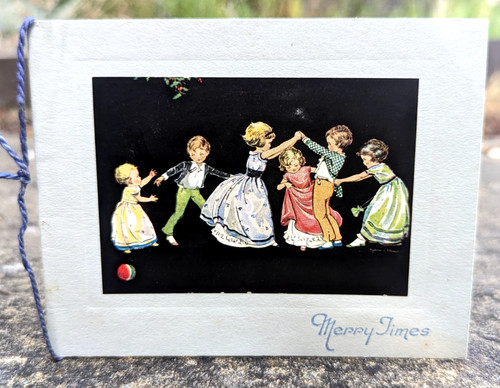Vintage children christmas - children,