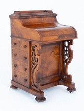 Victorian Davenport Desk Burr