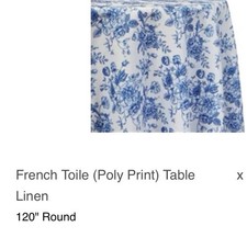 French Toile (Poly Print)