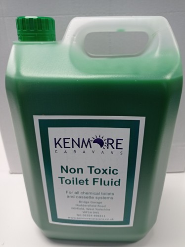 Green toilet fluid 5ltr - fluid,