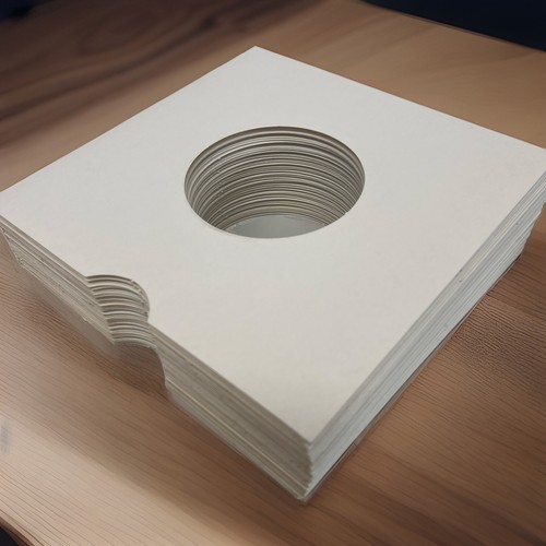 Premium strong white card - 7",