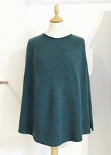 Pure Cashmere Poncho One Size