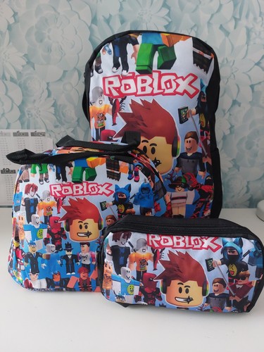Roblox set backpack - roblox, lunchbag