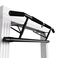 JX FITNESS Door Frame Pull up Bar Doorway Chin up Bar Padded Handles No Drill