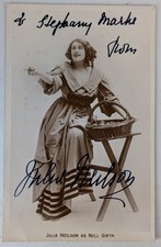 JULIA NEILSON Autograped