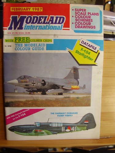 Rare model aircraft mag - aircraft,