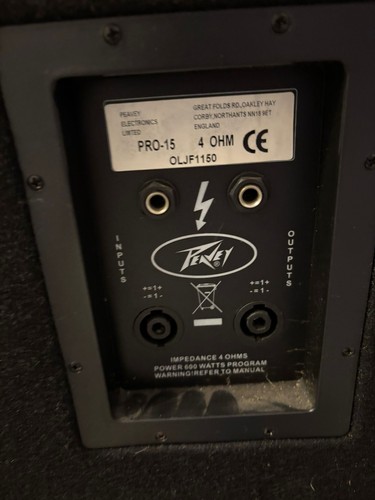 Peavey messenger pro - 15, pa