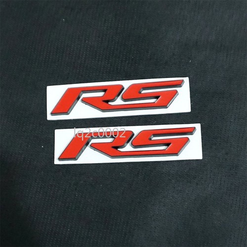 Black matte red metal - 2x,