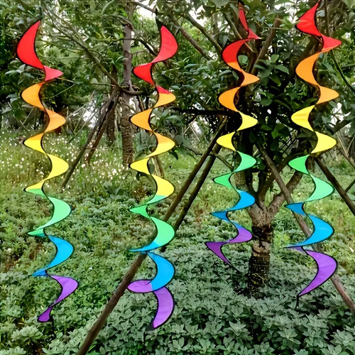 Spiral rainbow wind - 1,