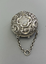 Victorian silver chatelaine - silver,