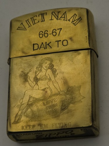 1966 zippo brass - brass, lighter