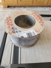 1mm Twin and Earth. Pirelli  Cable Old Colours (Red and Black) 50m Approx 3.4kg