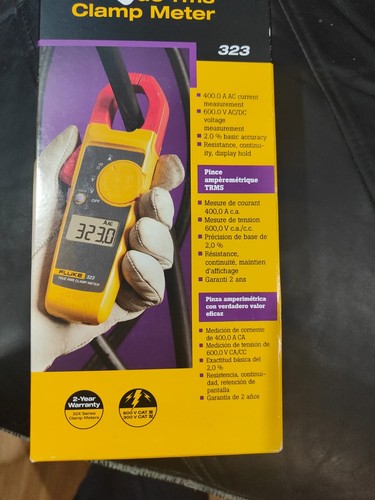 Fluke 323 clamp meter 400 - clamp,