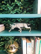 Large Silver Wild Animal