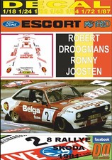 DECAL FORD ESCORT RS 1800 MKII