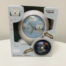 Go Glow Night Light Owl Sleep Trainer Toddler Clock Boxed with Instructions