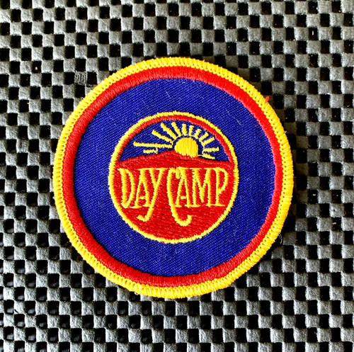 Day camp embroidered sew - camp, on