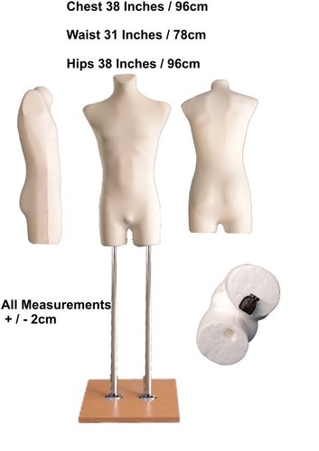 Tailors dummy male - tailors,