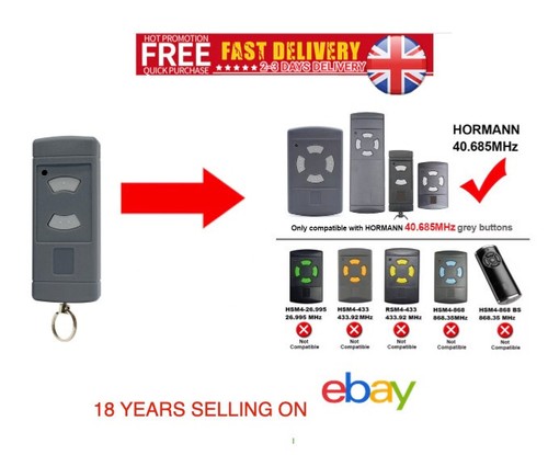 Hormann remote control - hormann,