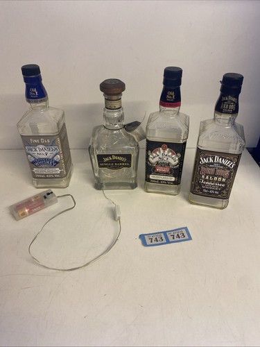 Jack daniels bottles - fine, old