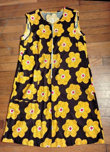Vintage 70s handmade floral - vintage,