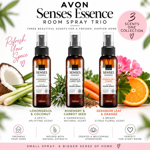 Avon senses essence - avon, spray