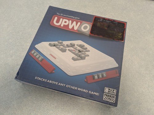 Upwords the word building - 3d,
