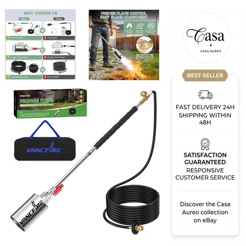 Propane torch weed burner - torch,