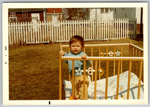 Vtg color snapshot baby - vtg,