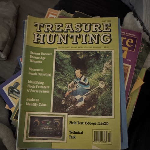 Treasure hunting magazine - hunting,