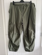 Next Men’s Lightweight Khaki Cargo Trousers Size XL